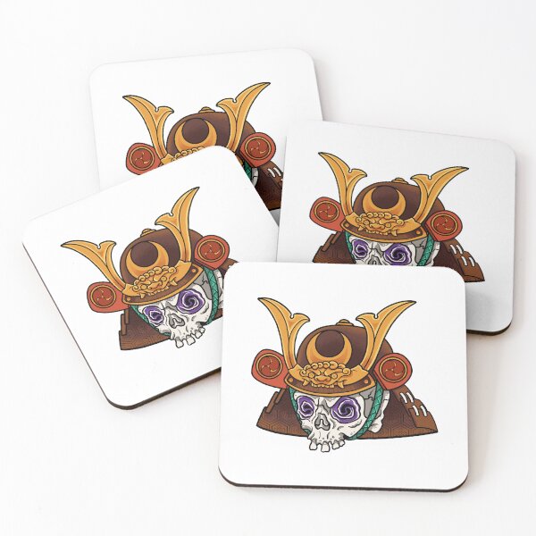 Item preview, Samurai Skull designed and sold by Bernardo Abad.