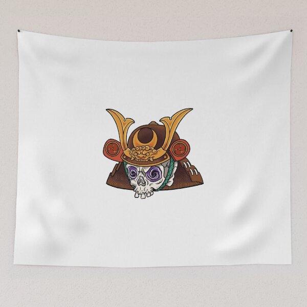 Item preview, Samurai Skull designed and sold by Bernardo Abad.