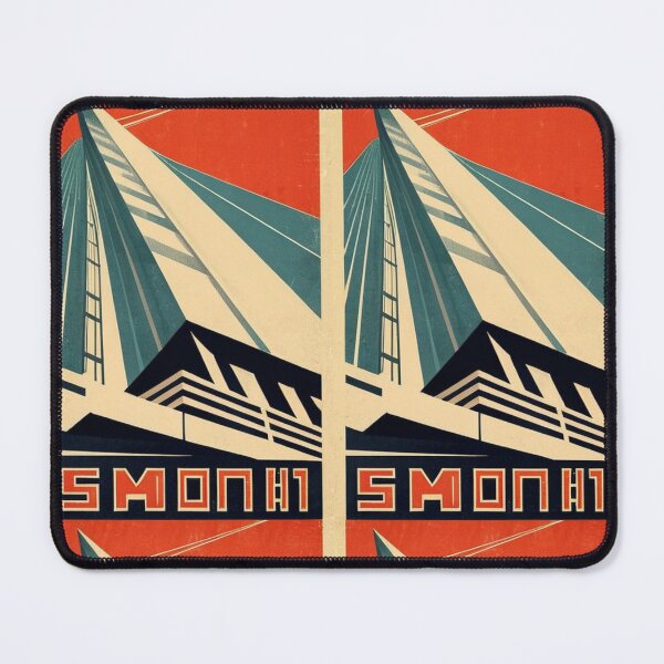 Item preview, Art - Soviet Constructivist Poster, Retro-Futuristic Architectural Style of the 1920s designed and sold by Reverso-Design.