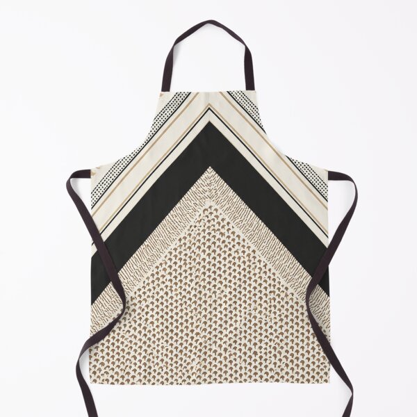 Item preview, Black Gold Chevron Textile Pattern - Elegant Event Print designed and sold by Unhinged .Ink.