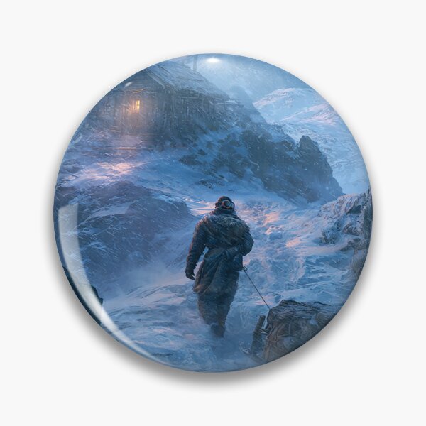 Item preview, "mountain Trapper's Blizzard Journey" designed and sold by SkyKing Ron.