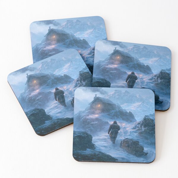 Item preview, "mountain Trapper's Blizzard Journey" designed and sold by SkyKing Ron.
