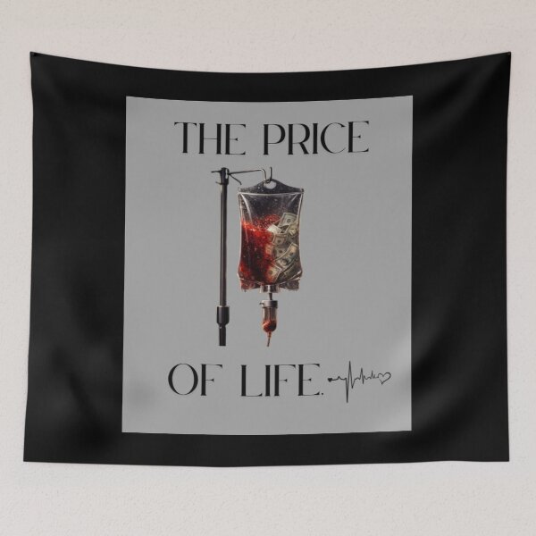 Item preview, The Price of Life - Healthcare vs Profit designed and sold by Wadotahir.