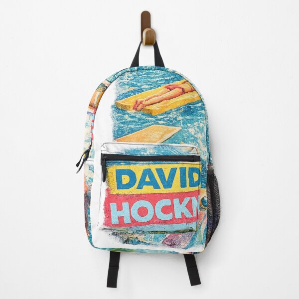 Item preview, David Hockney Inspired Pop Art T-Shirt | Colorful Modern Art Graphic Design designed and sold by ZACKBLOO.