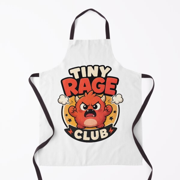 Item preview, Tiny Rage Club - Cute Angry Monster Badge designed and sold by Louis Calveri™.