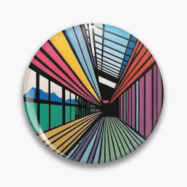 Artikelvorschau, Graphic Design - Futuristic Corridor, Pop Art Perspective entworfen und verkauft von Reverso-Design.