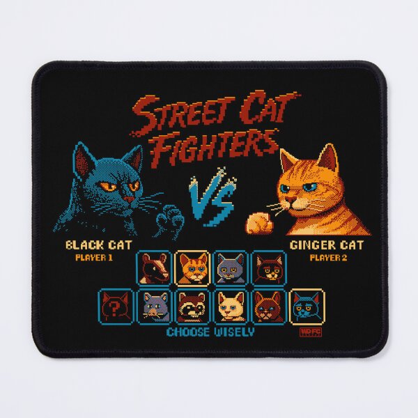 Item preview, Street Cat Fighters designed and sold by World Domination For Cats ®.