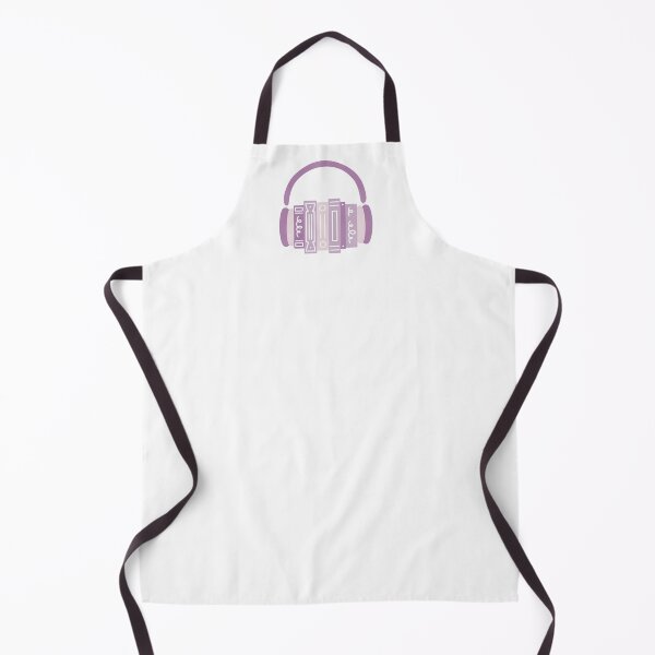 Item preview, Audiobook Purple Book Stack with Headphones designed and sold by winterpumpkin.