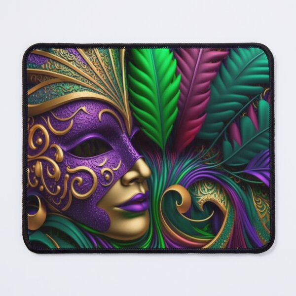 Item preview, Mardi Gras Mask New Orleans Carnival Art designed and sold by GSizzle1.