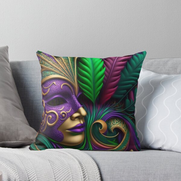 Item preview, Mardi Gras Mask New Orleans Carnival Art designed and sold by GSizzle1.