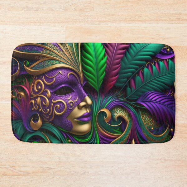 Item preview, Mardi Gras Mask New Orleans Carnival Art designed and sold by GSizzle1.