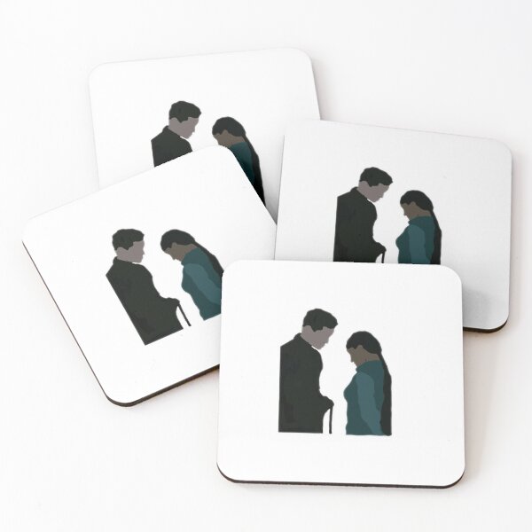Item preview, Six of Crows - Kaz and Inej artwork designed and sold by PURPLE ECLIPSE.