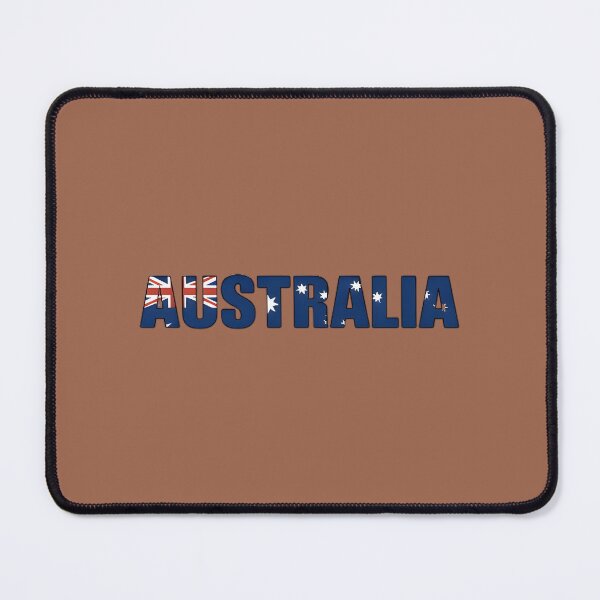 Item preview, Australia text with flag no background designed and sold by CreationsNicB.