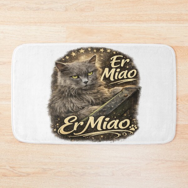 Item preview, Er Miao Funny Cat Design designed and sold by RipantinaFantasy .