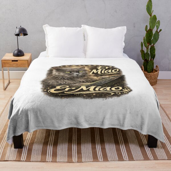 Item preview, Er Miao Funny Cat Design designed and sold by RipantinaFantasy .