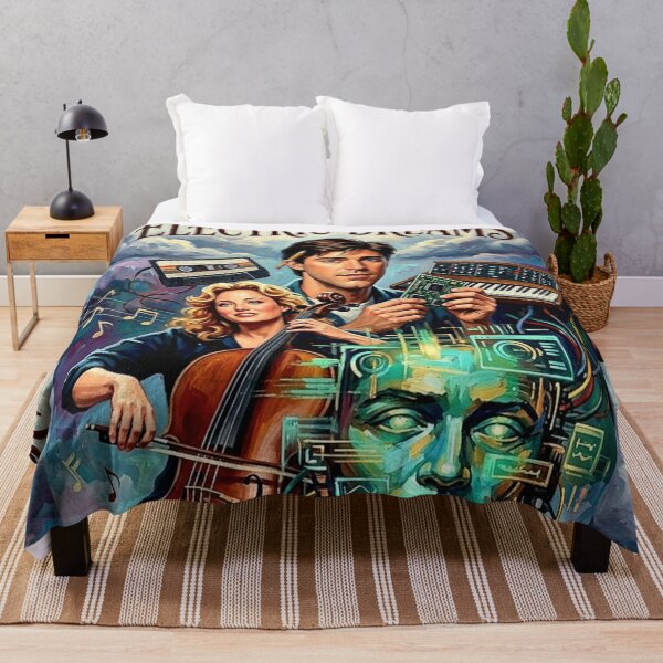 Item preview, Love, Music, and Microchips – Electric Dreams Fine Art Print designed and sold by Art's Diner.