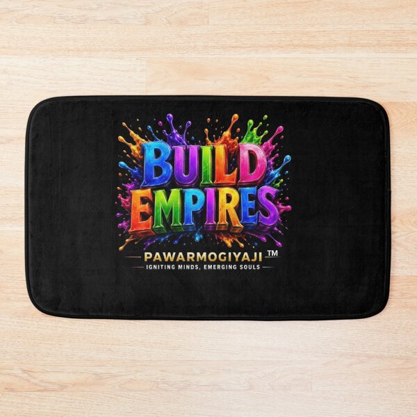 Item preview, Build Empires Vibrant Neon Paint Splash Motivational Businessman Art designed and sold by Pawar1999.