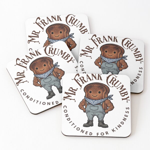Item preview, Mr. Frank Crumby — Cute Working Dad Bread Kawaii Food Art | Conditioned For Kindness designed and sold by monolithstudio.