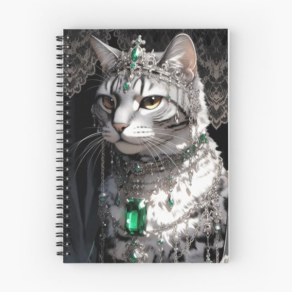 Item preview, Ruby Gothic King Cat Silver Royal Jewelry Armor designed and sold by UmSkelig834.
