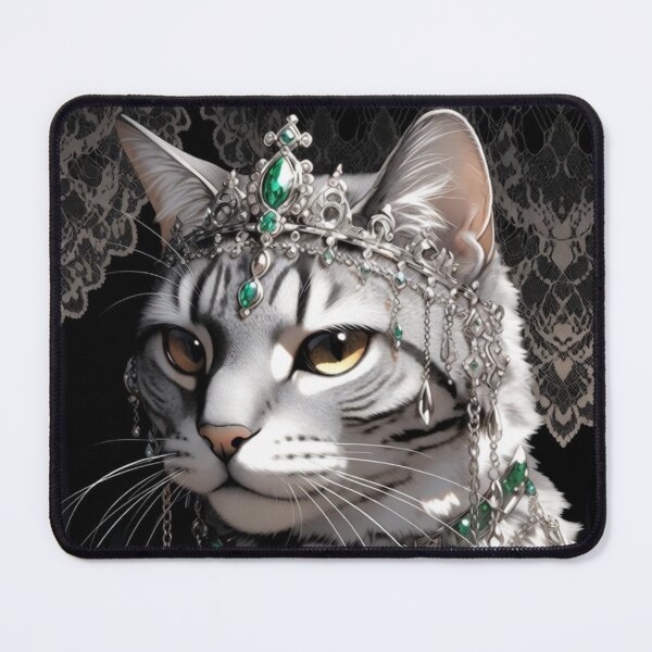 Item preview, Ruby Gothic King Cat Silver Royal Jewelry Armor designed and sold by UmSkelig834.