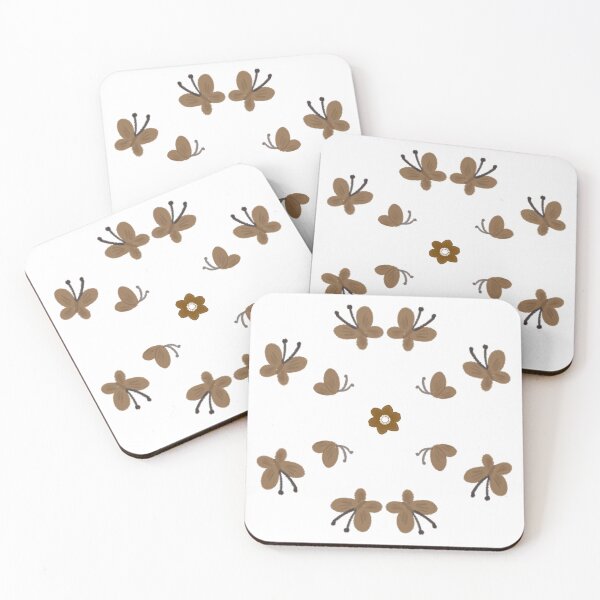 Item preview, Cute Brown Butterfly Mandala Aesthetic Pattern Sticker Pack designed and sold by Art IN Pack.