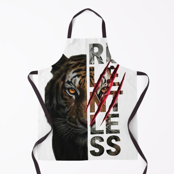 Item preview, Relentless Tiger Claw Split Design Dark Wildlife Art designed and sold by Presshue.