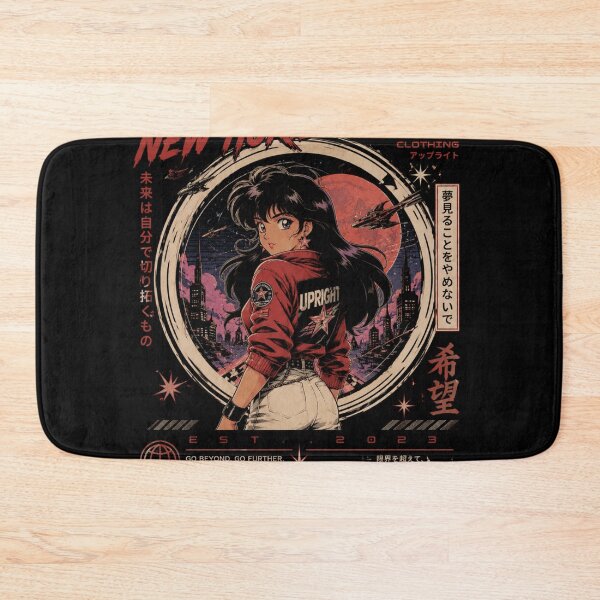 Item preview, Retro Anime Future Girl – New Horizons Sci-Fi Vaporwave Design designed and sold by PunkVerseStudio.