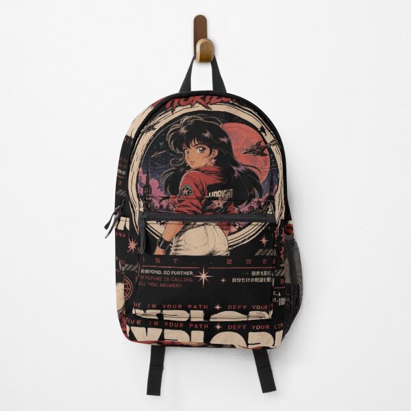 Item preview, Retro Anime Future Girl – New Horizons Sci-Fi Vaporwave Design designed and sold by PunkVerseStudio.