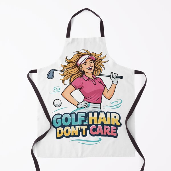 Item preview, Funny Golf Hair Don't Care - Blonde Golfer Girl Gift designed and sold by Print Loft.