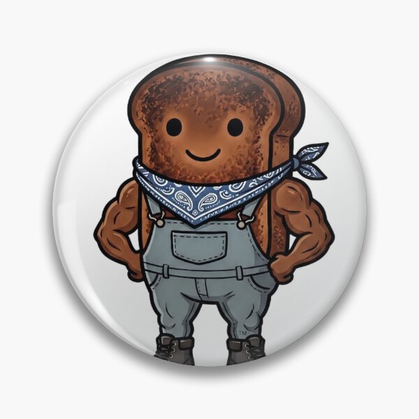Item preview, Mr. Frank Crumby — Cute Working Dad Bread Kawaii Food Art | Conditioned For Kindness designed and sold by monolithstudio.