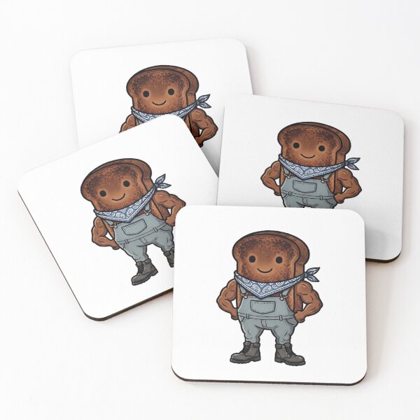 Item preview, Mr. Frank Crumby — Cute Working Dad Bread Kawaii Food Art | Conditioned For Kindness designed and sold by monolithstudio.