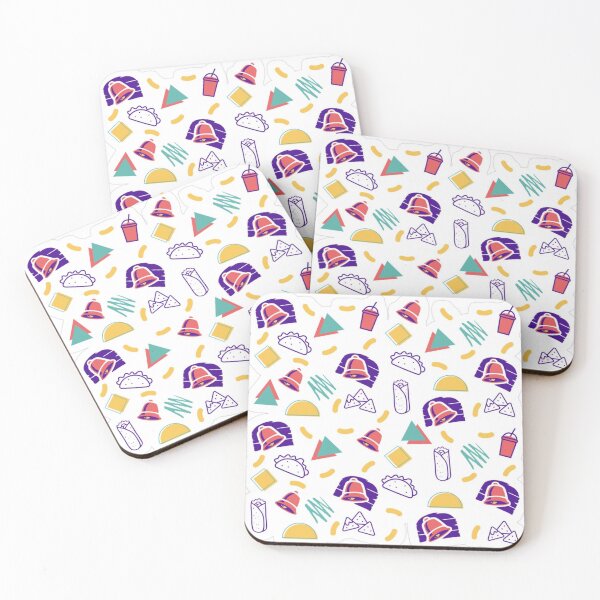 Item preview, Retro taco pattern  designed and sold by Madison Creates.