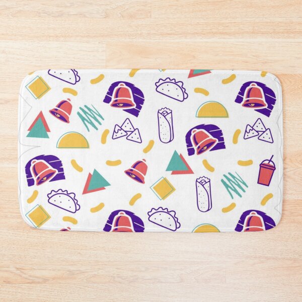 Item preview, Retro taco pattern  designed and sold by Madison Creates.