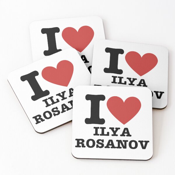 Item preview, I Heart Ilya Rosanov designed and sold by The Sticker Desk.