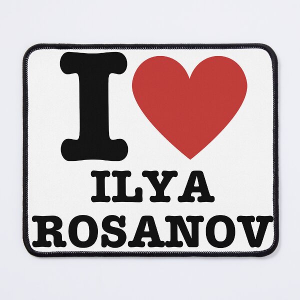 Item preview, I Heart Ilya Rosanov designed and sold by The Sticker Desk.