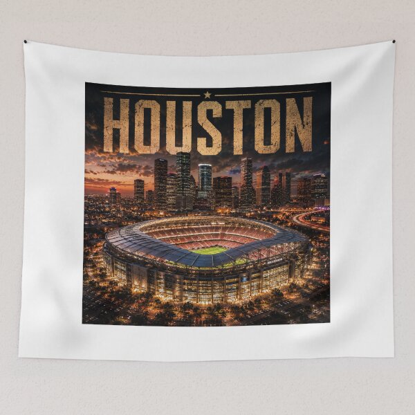 Item preview, HOUSTON STADIUM TEXAS Cinematic Stadium Edition designed and sold by globetrottergfx.