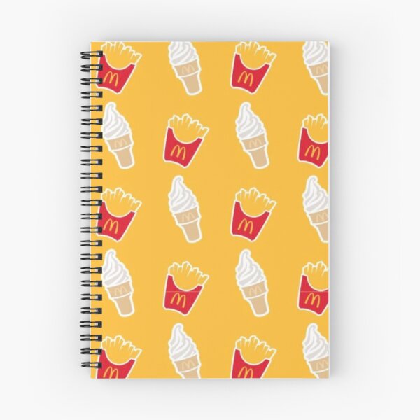 Item preview, Fries and ice cream pattern  designed and sold by Madison Creates.