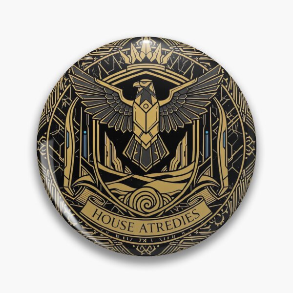 Item preview, House Atreides Crest Dune Fan Art Noble House Emblem designed and sold by urbinet.
