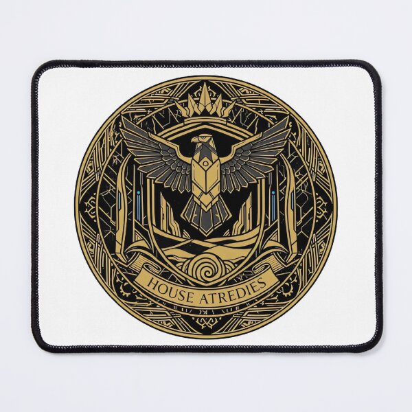 Item preview, House Atreides Crest Dune Fan Art Noble House Emblem designed and sold by urbinet.