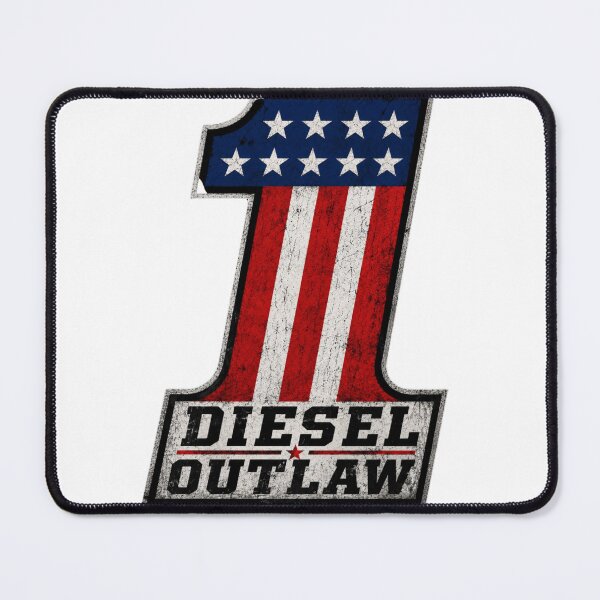 Item preview, #1 Diesel Outlaw Patriotic Racing Number | American Flag Trucker Sticker & T-Shirt designed and sold by Diesel outlaw .