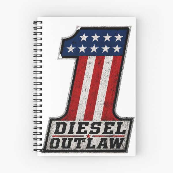 Item preview, #1 Diesel Outlaw Patriotic Racing Number | American Flag Trucker Sticker & T-Shirt designed and sold by Diesel outlaw .