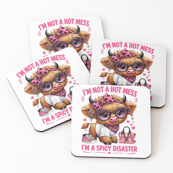 Item preview, I'm Not A Hot Mess I'm A Spicy Disaster designed and sold by INKRebelGraphic.