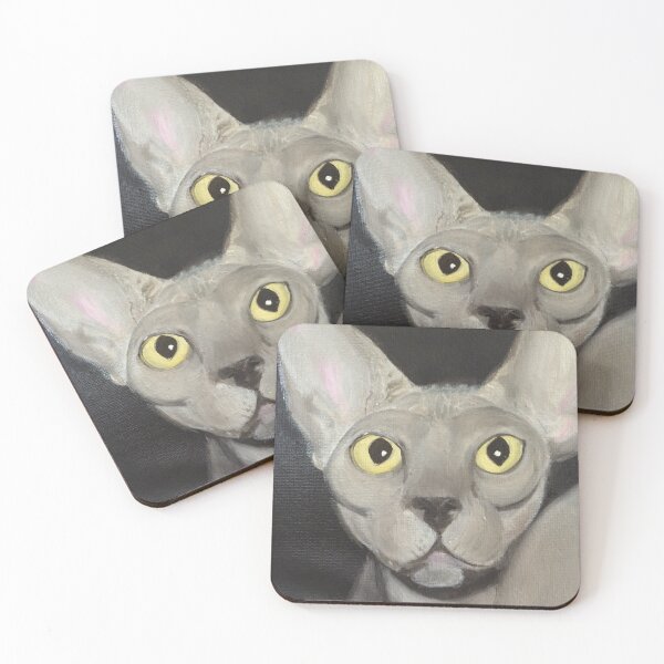 Item preview, Surprised Sphynx designed and sold by HBM Animal Art and More.