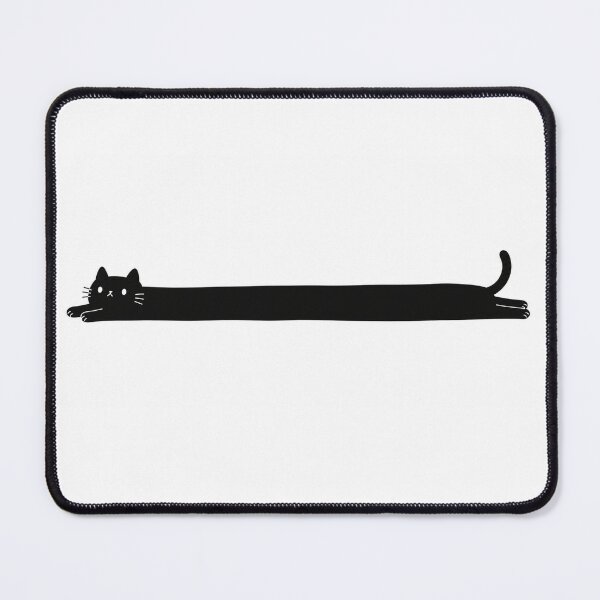 Item preview, Too Long Cat black designed and sold by nekoze1225.