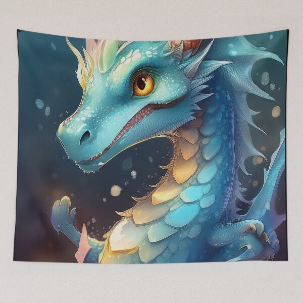 Item preview, Blue dragon. designed and sold by BAR DEC.