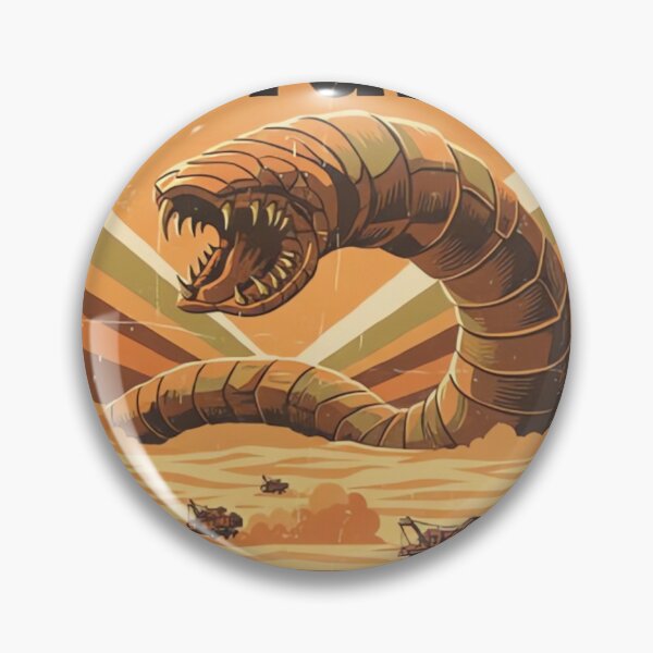 Item preview, Arrakis Sandworm Vintage Poster  designed and sold by urbinet.