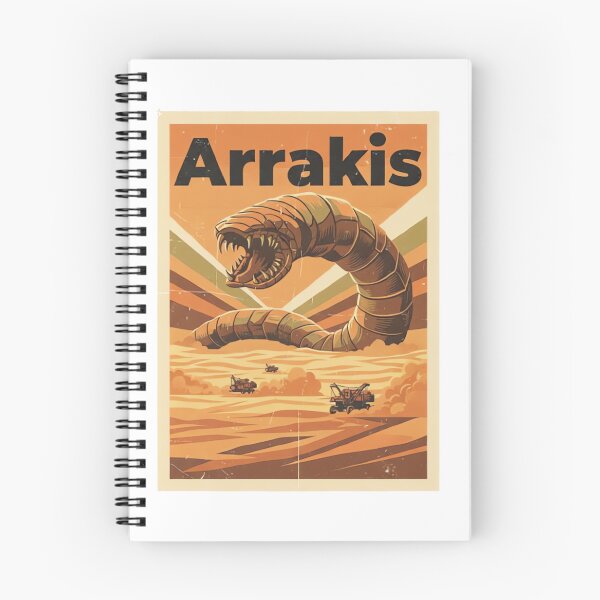 Item preview, Arrakis Sandworm Vintage Poster  designed and sold by urbinet.