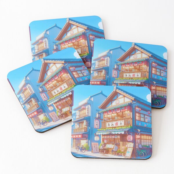 Item preview, Afternoon at the Shōtengai Cafe designed and sold by ZenGrooves.