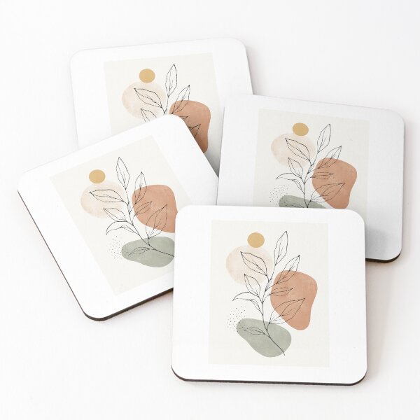 Item preview, Minimal Botanical Harmony – Modern Line Art Print designed and sold by FAZ-DESIGNS.