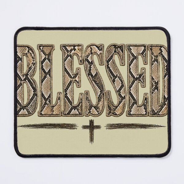 Item preview, Blessed Snake Skin Christian Faith Design designed and sold by ButterflyHolly Resource.
